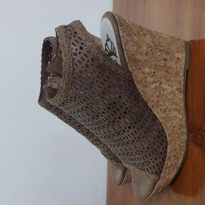 Fergalicious wedge woven sandals